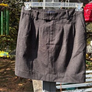 GAP Charcoal Pleated Skirt